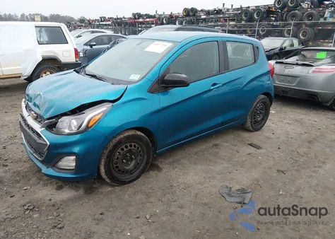 2019 Chevrolet Spark Ls Cvt z USA, uszkodzony, nr VIN KL8CB6SA1KC705495